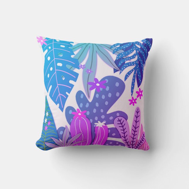 Botanische print #3 kussen (Voorkant)