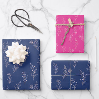 botanische print cadeaupapier