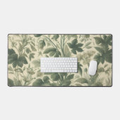  botanische print in groene tinten bureaumat (Keyboard & Muis)