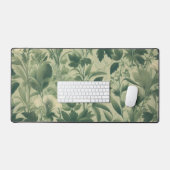  Botanische Print Tonen van Groen Bureaumat (Keyboard & Muis)
