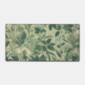  Botanische Print Tonen van Groen Bureaumat (Voorkant)
