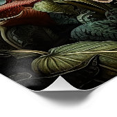 Botanische producten in een Oerwoud Perfect Poster (Hoek)