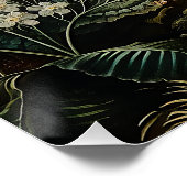 Botanische producten in een Oerwoud Perfect Poster (Hoek)