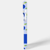 Botanische Pruimen Collectie Blauw Case-Mate iPhone Case (Achterkant / Links)