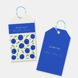 Botanische Pruimen Collectie Ivoor Cadeaulabel