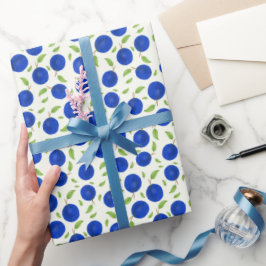 Botanische pruimen collectie ivoor cadeaupapier