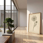 Botanische Queen Anne's Lace Print Kunst