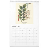 Botanische Redoute Bloeiende Bomen 2026 Kalender (Feb 2027)