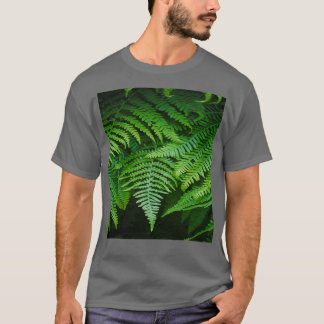 botanische regenwouden tropische visblad t-shirt