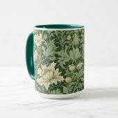  Botanische Retirement Gifts voor Moeder Groen Mok (Voorkant links)