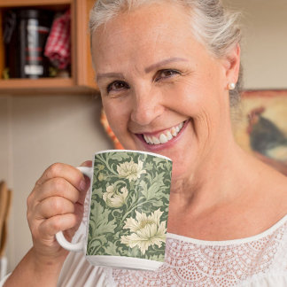 Botanische Retirement Gifts voor Moeder Groen Mok