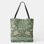  Botanische Retirement Gifts voor Moeder Groen Tote Bag (Achterkant)