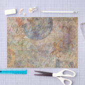 Botanische Retro Victoriaans-oude weefseltape Tissuepapier (Craft)