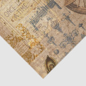  botanische retro Victoriaans ouderdom Tissuepapier (Detail)