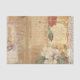  botanische retro Victoriaans ouderdom Tissuepapier