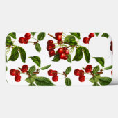 botanische rode kersen afdrukken Case-Mate iPhone case (Achterkant (horizontaal))