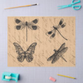  botanische rondvliegdrakenvlieg tissuepapier (Craft)