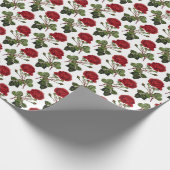 Botanische Roos Cadeaupapier (Hoek)
