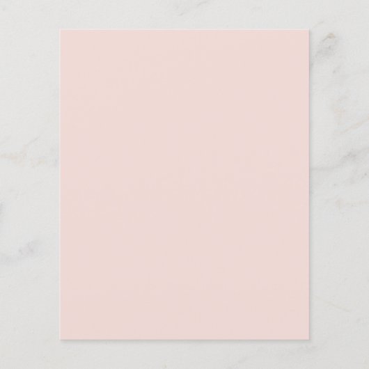 Botanische Roze Bloemen 75e Verjaardag Uitnodiging (Achterkant)