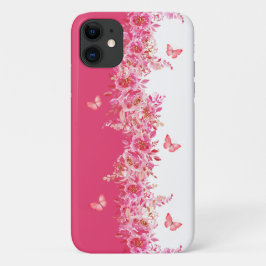 Botanische Roze Hoes voor Telefoon