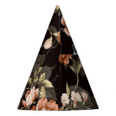 Botanische rozen: abstract bloemmotief. feesthoedjes (Achterkant)