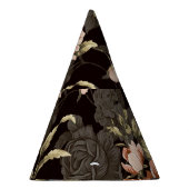 Botanische rozen: abstract bloemmotief. feesthoedjes (Rechts)