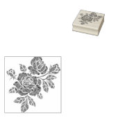 botanische Rozen stempel (Gestempeld)