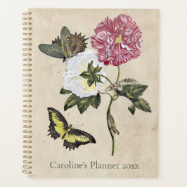  botanische rozen vlinderrups planner