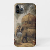  botanische scène olifant met howdah ook Case-Mate iPhone case (Achterkant)
