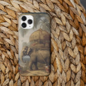  botanische scène olifant met howdah ook Case-Mate iPhone case