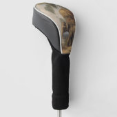  botanische scène olifant met howdah ook golfheadcover (Schuin)