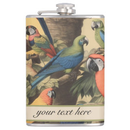  botanische scène paprotsccustomizable heupfles