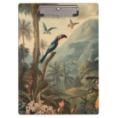  botanische scène van Toucans en Flowers Klembord (Voorkant)