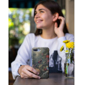  botanische scène vogelbloemen in het paradijs Case-Mate iPhone case