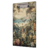  botanische scène vogelbloemen in het paradijs klembord (Links)