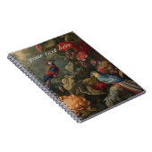  botanische scènevogels aanpasbaar notitieboek (Rechterzijde)