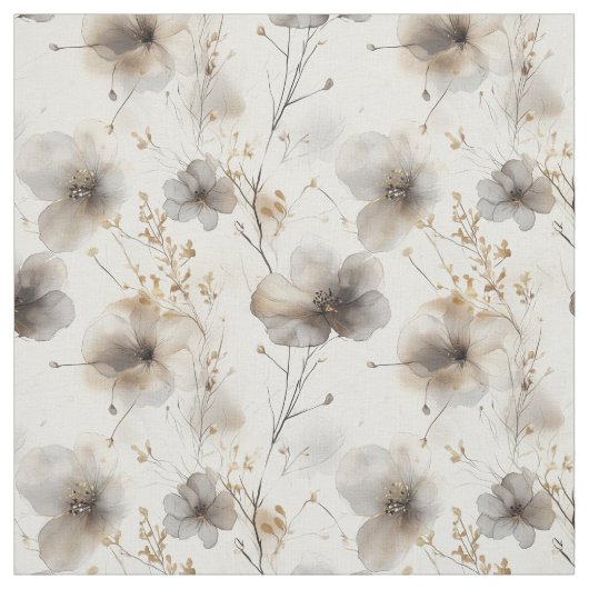 Botanische schets stof (Swatch)