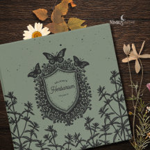 Botanische Schild Herbarium Saliegroen