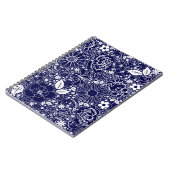 Botanische schoonheden Blauw Notitieboek (Linkerzijde)