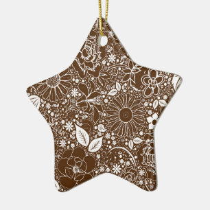 Botanische schoonheden Bruin ORNAMENT