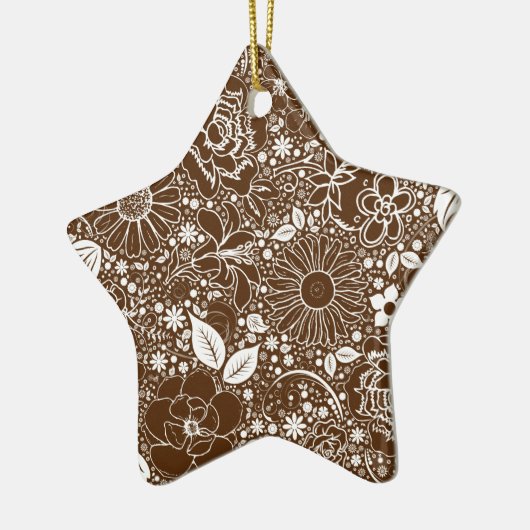 Botanische schoonheden Bruin ORNAMENT (Links)
