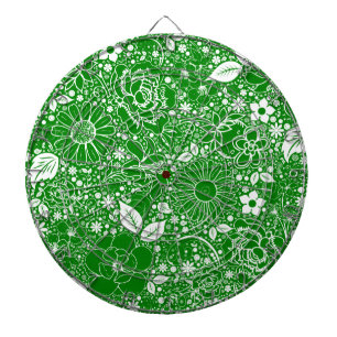 Botanische schoonheden Groen Dartbord