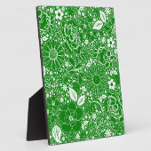 Botanische schoonheden Groen Fotoplaat (Zijkant)