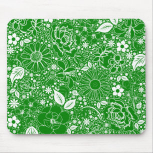 Botanische schoonheden Groen Muismat