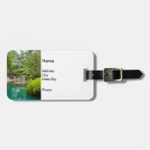 Botanische schoonheid bagagelabel (Voorkant horizontaal)