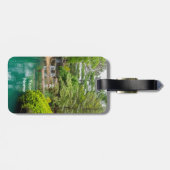 Botanische schoonheid bagagelabel (Achterkant horizontaal)