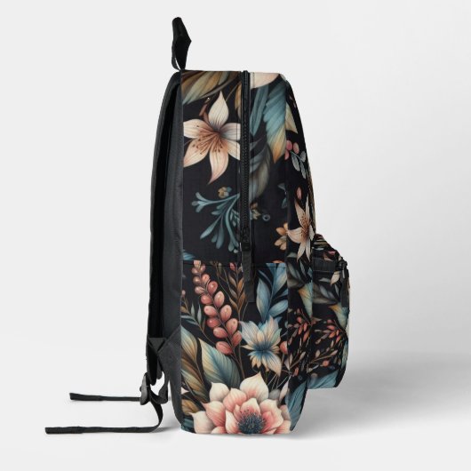 botanische schoonheid bedrukte rugzak (Links)