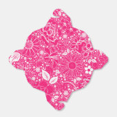 Botanische schoonheid Helder roze uit de voorverpa Bedankdoosjes (Uitgevouwen)