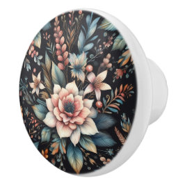 botanische schoonheid keramische knop