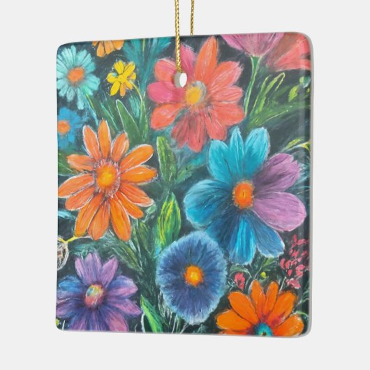Botanische Schoonheid: Kunstzinnig Floral Ornament (Links)